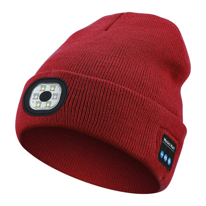 LED Bluetooth Beanie for Ultimate Warmth and Music Enjoyment